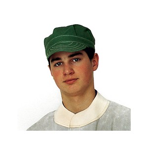 Casquette en toile verte ignifug&eacute;e CASQ67021