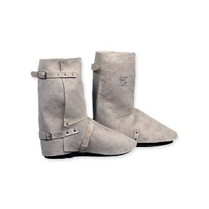 Gu&ecirc;tre en cro&ucirc;te de bovin tann&eacute; au chrome. GUETRE67100B