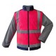 gilet LAPLAND rouge marine