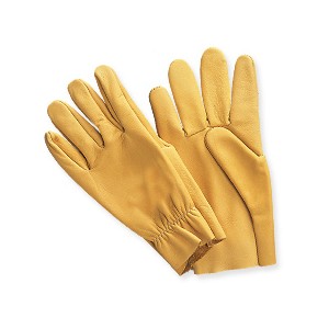 Gants 5 doigts, en bovin pleine fleur hydrofuge beige 1559BHBEI