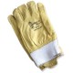 Gants 5 doigts, en cuir caprin pleine fleur hydrofuge beige 1579EPABEI